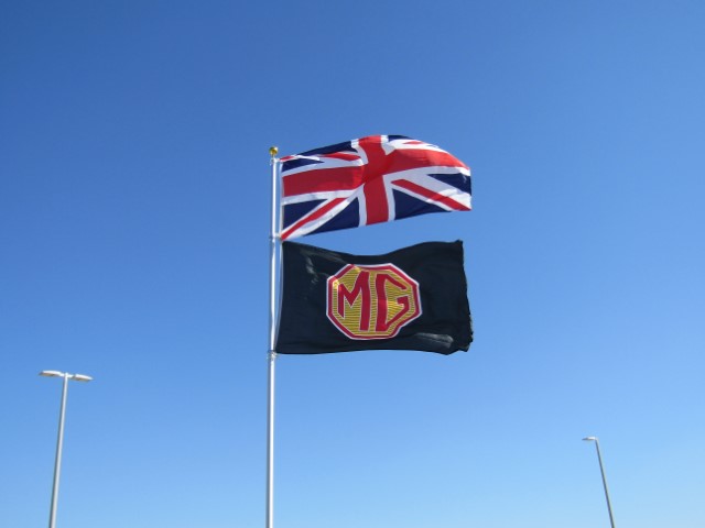 British & MG Flag (Small)